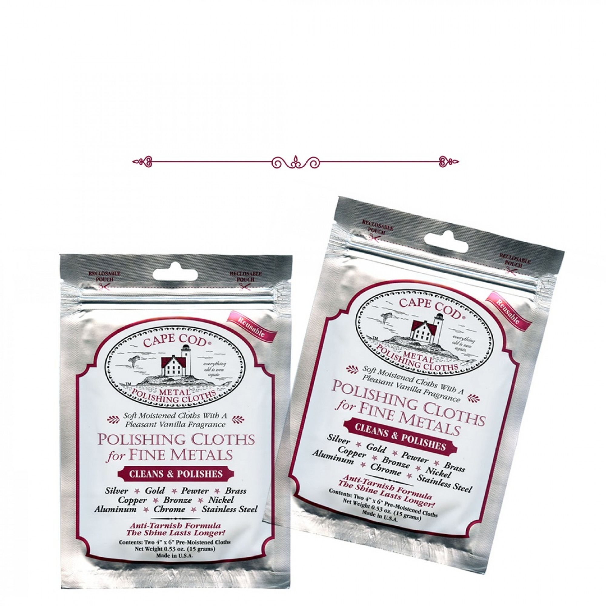 Promo Pack Cape Cod Metal Polishing Cloths